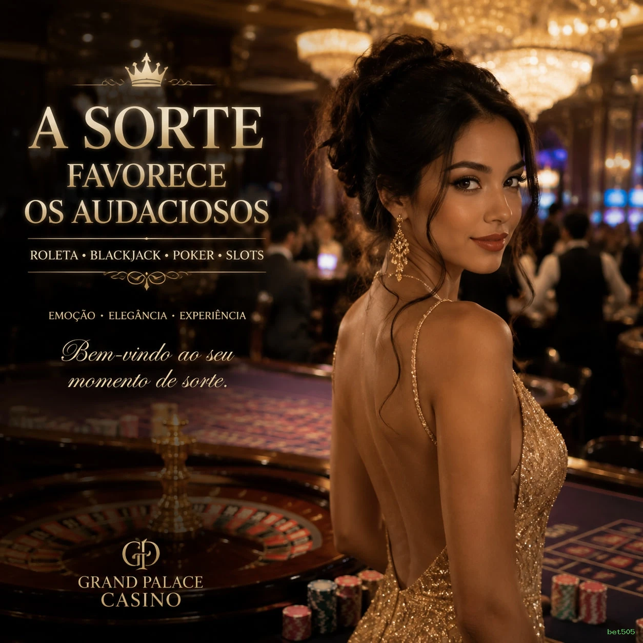 Streaming 4K no cassino ao vivo da bet505
